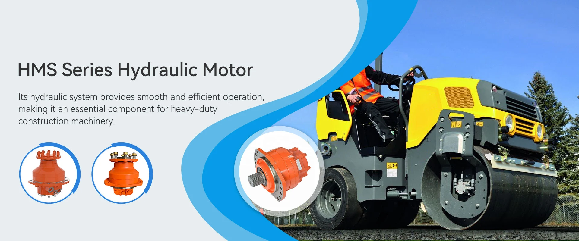 HMS sorozatú hidraulikus motorgyártó