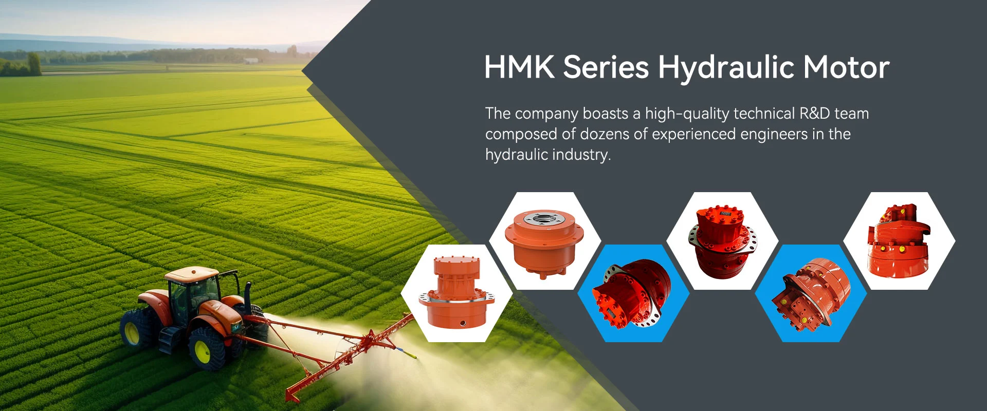 China HMK sorozatú hidraulikus motor